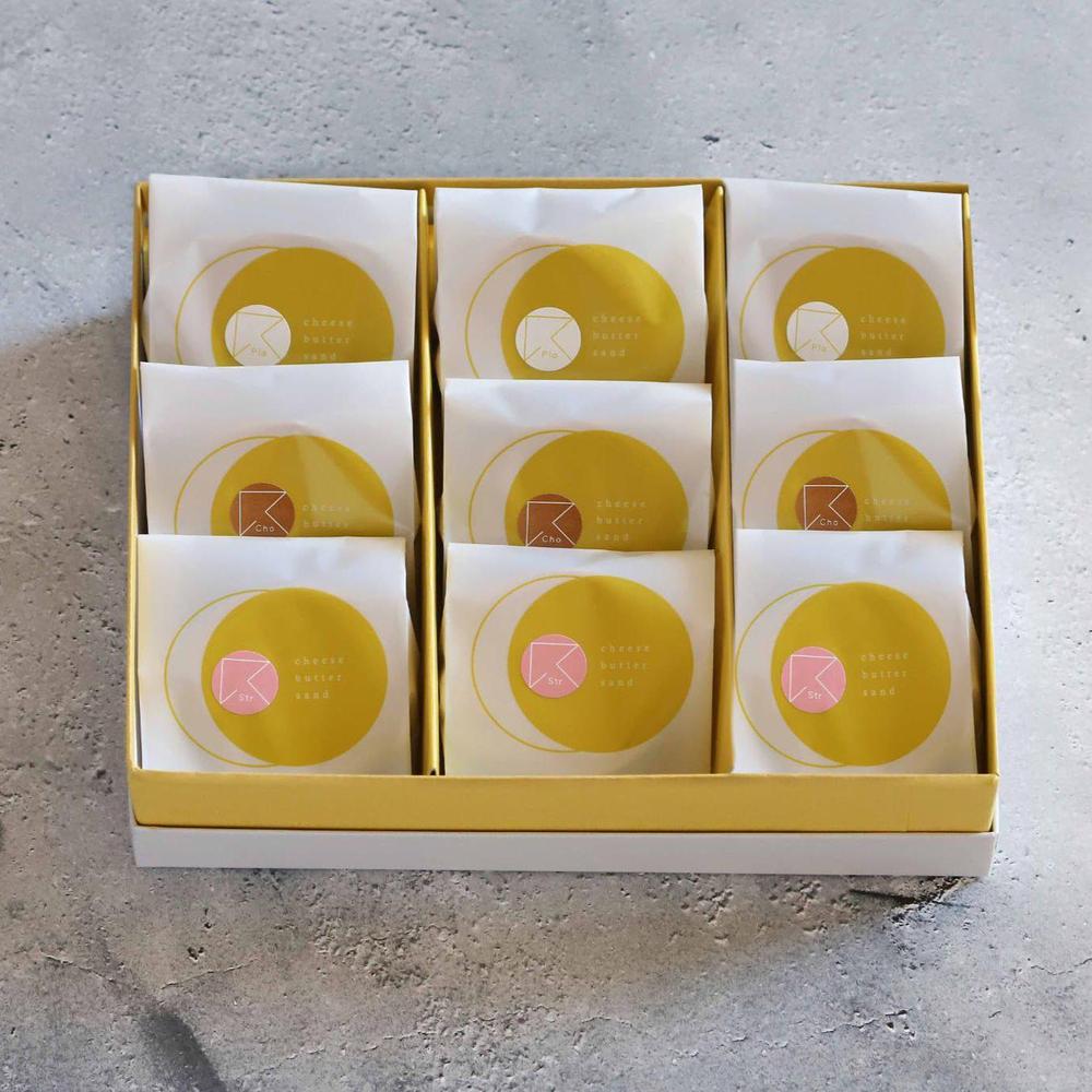 チーズバターサンド6個 or 9個入り | RAKUTO cheesecake craft（ラクトチーズケーキクラフト）