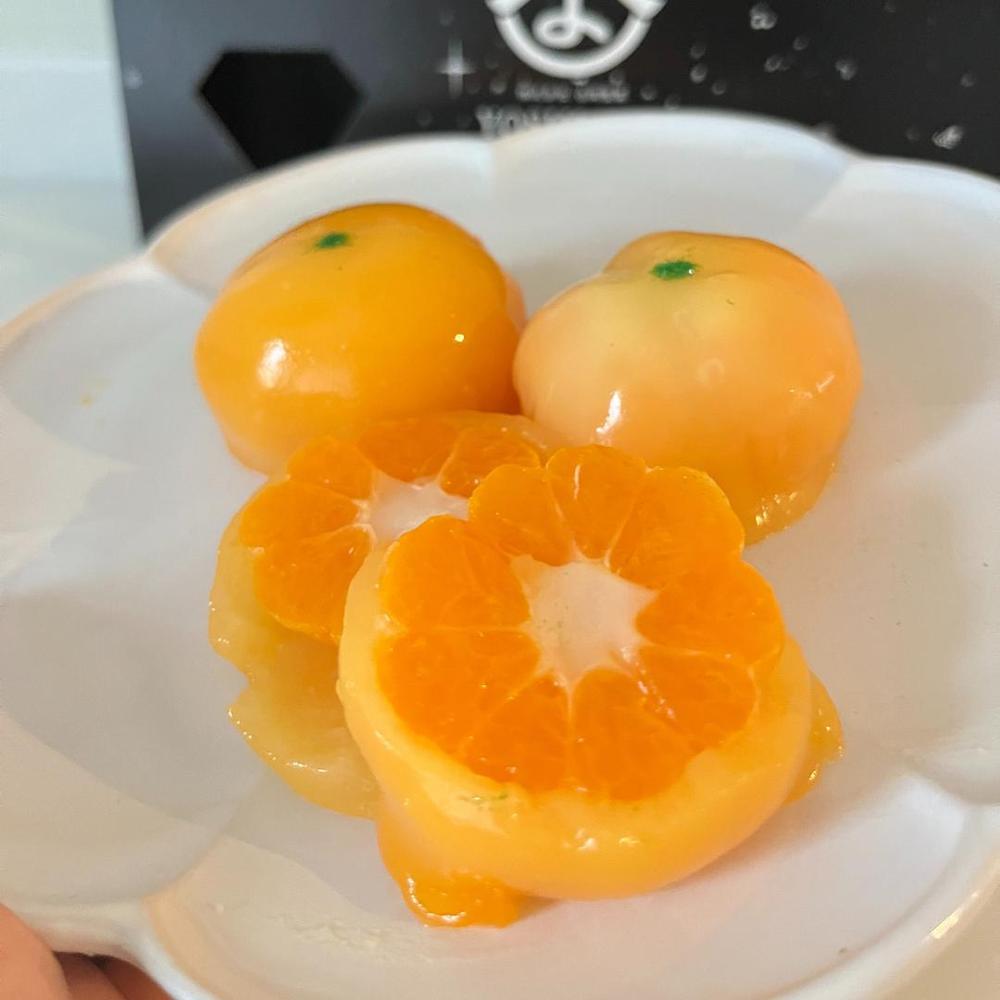 シトリン 天然 みかん型