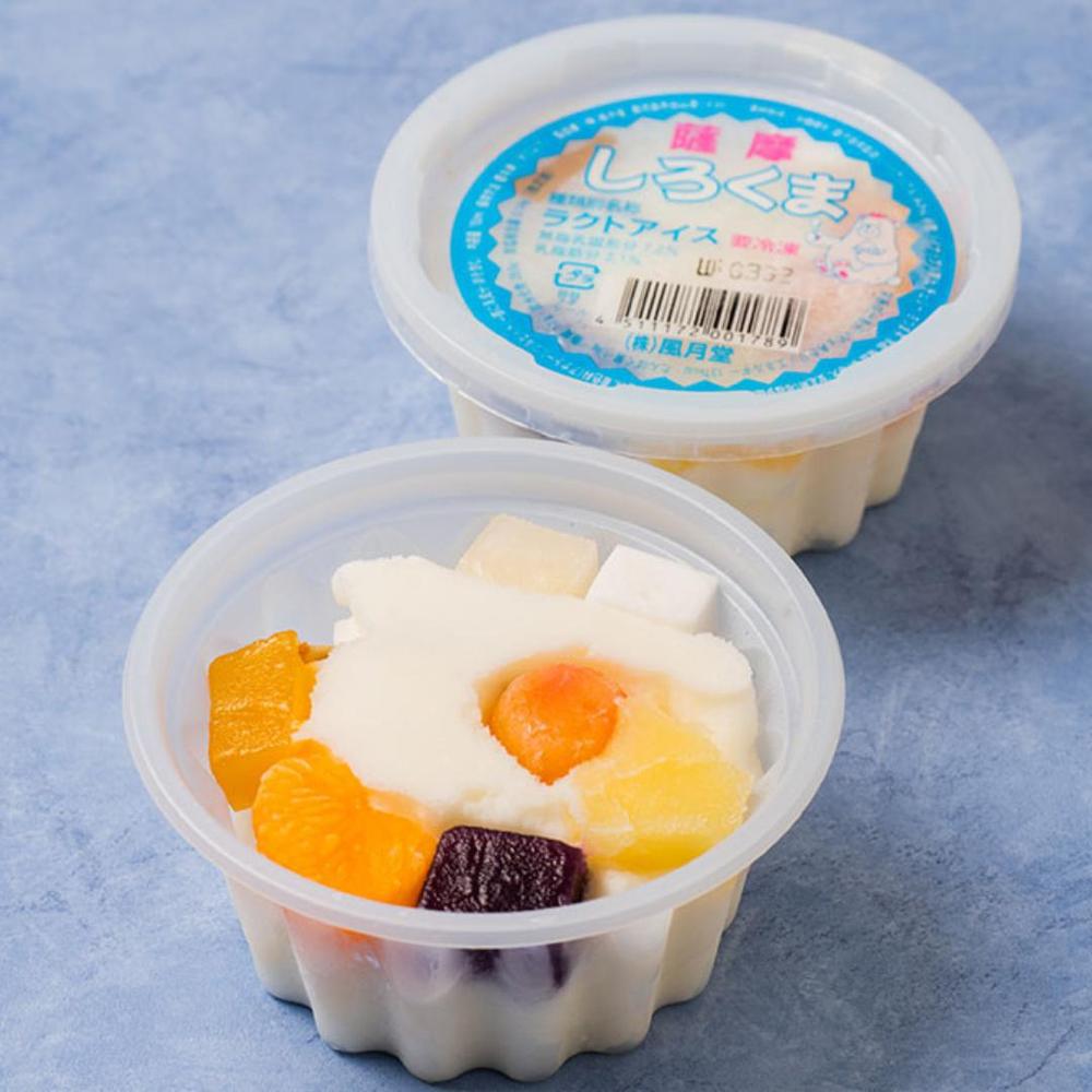 薩摩しろくま 8個セット | 風月堂