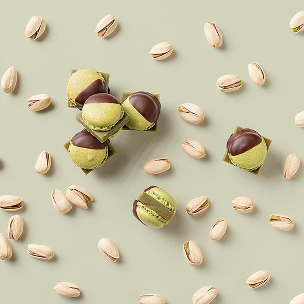 MAMEIL NAMA CHOCOLATE MACARON - Chocolate / Pistachio / Coffee / Blood orange / Creme brulee（6個入）