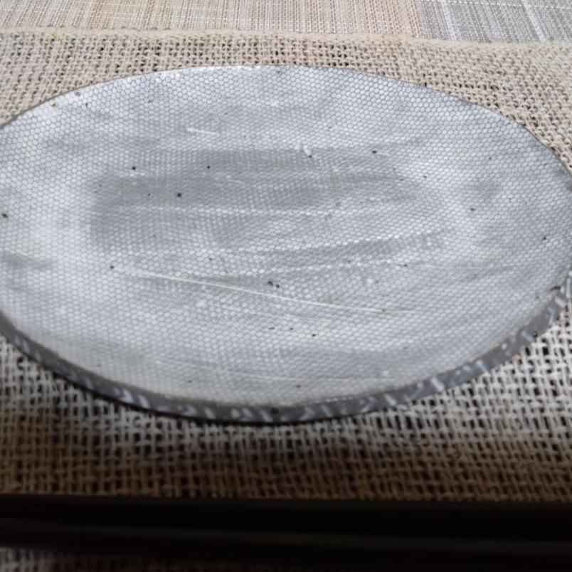 布目楕円皿