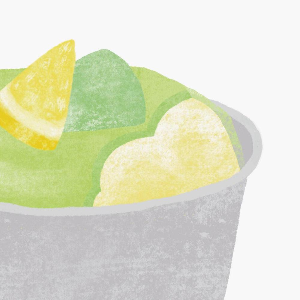 農家のおやつジェラートMELON & LEMON(メロンとレモン)