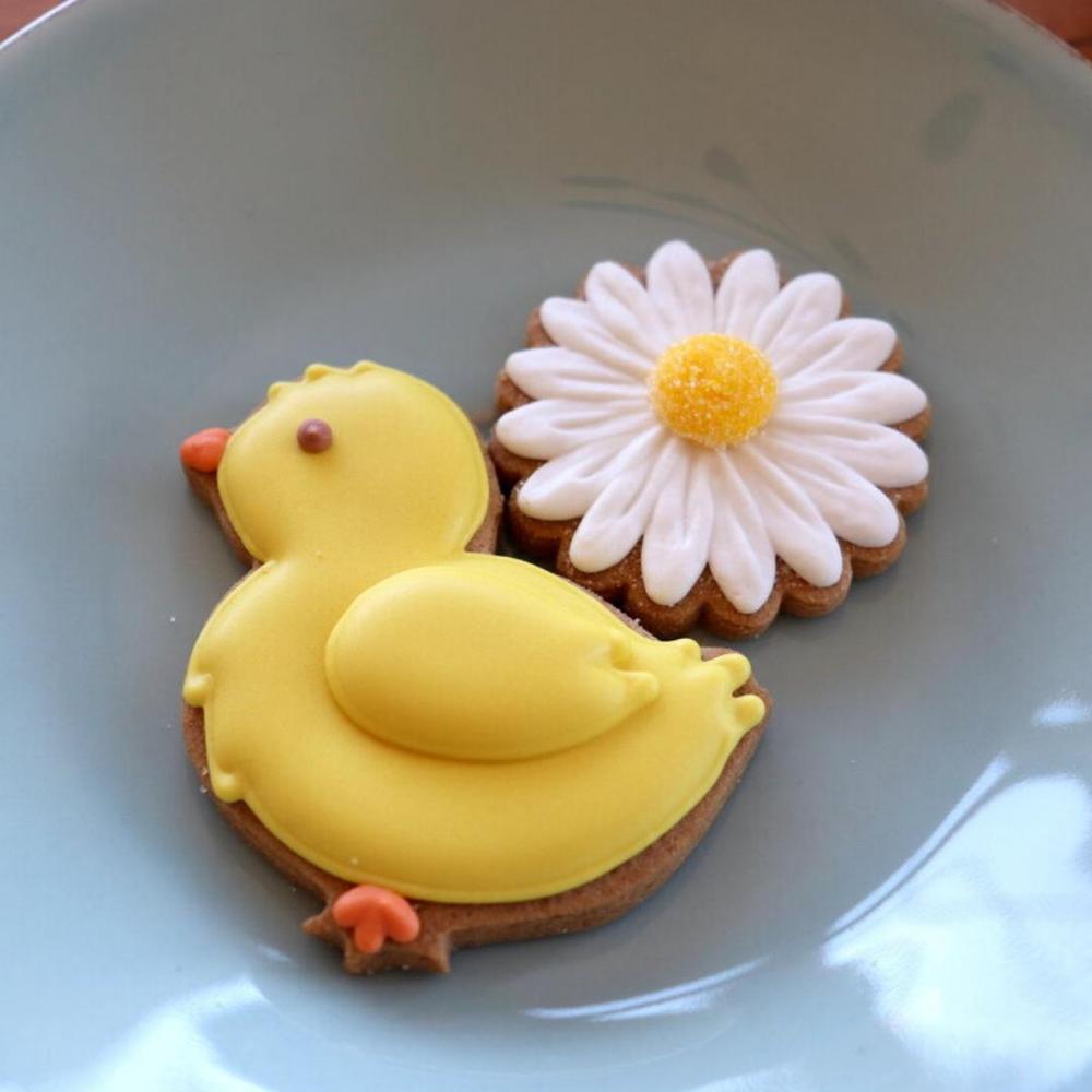 【アイシングクッキー】ひよこ&マーガレット