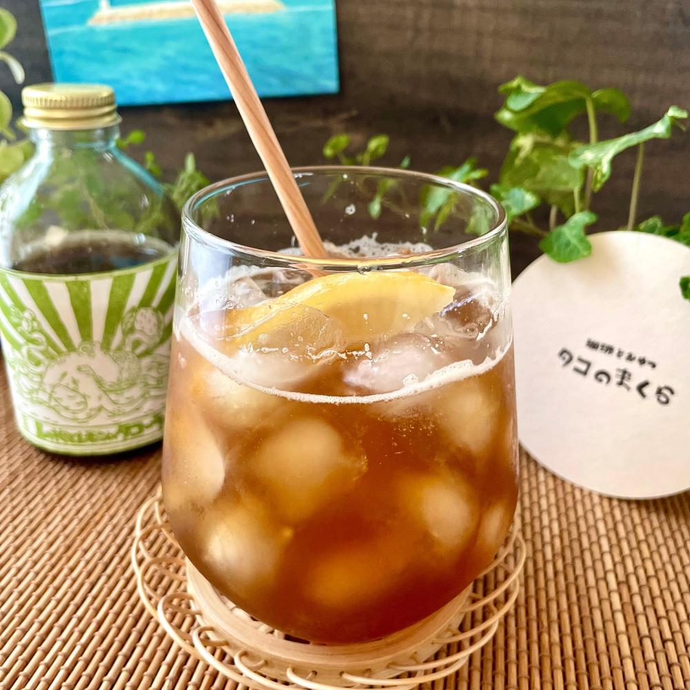 島の梅とレモンのタコーラ