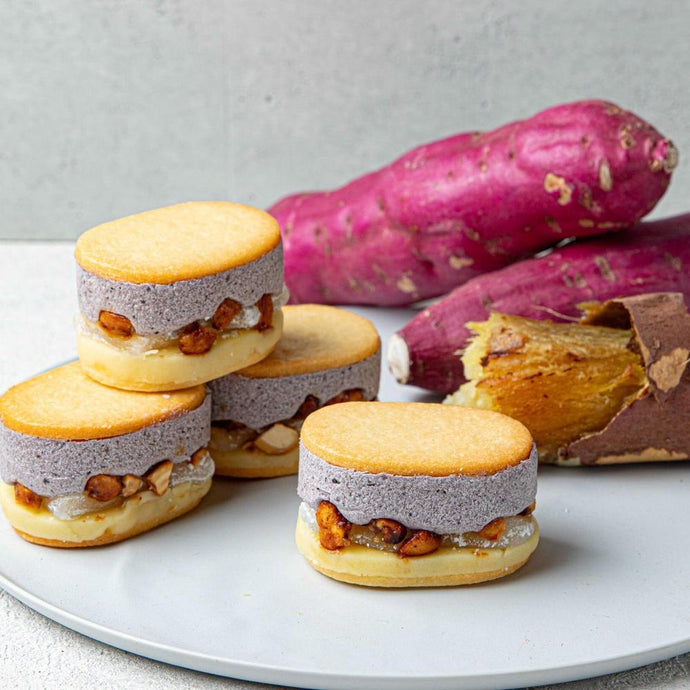 【秋季限定】羽二重紅いもバターチーズサンド 3個入り