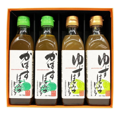 ゆず＆かぼすはちみつドリンク4本セット YB-035A
