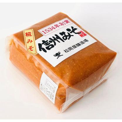 松岡屋 糀みそ (粒) 1kg