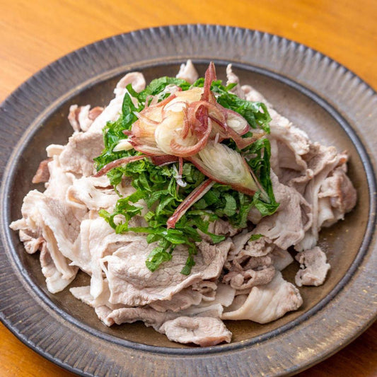 縄あぐー豚しゃぶ３種の食べ比べ（モモ肉・バラ肉・カタ肉）
