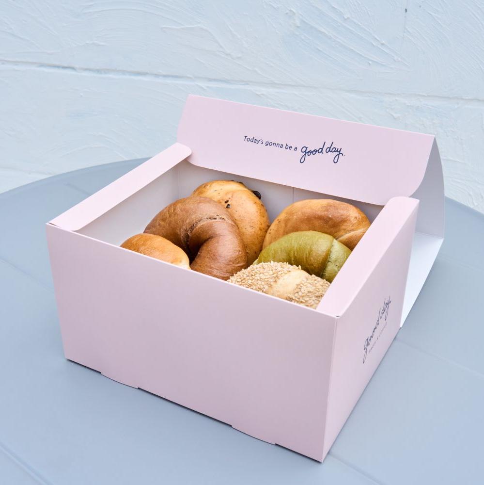 【送料無料】ベーグル★6個セット オリジナルBOX入り | Good Day Bagel & Coffee（グッドデイベーグルアンドコーヒー）