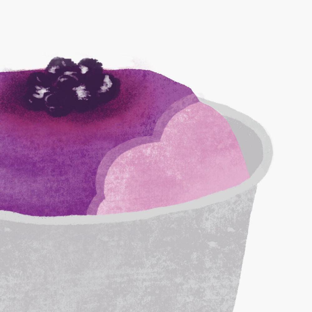 農家のおやつジェラートCASSIS & BERRY(カシスとベリー)