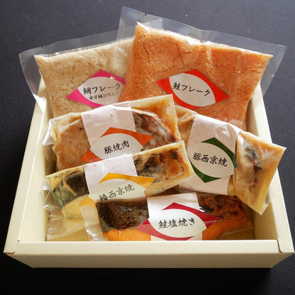 【送料無料】豚肉・魚の焼物詰め合わせセット 6種(6品/10品) | 魚と酒菜とき和