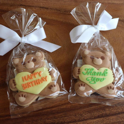 【アイシングクッキー】ラブリーベア HAPPY BIRTHDAY