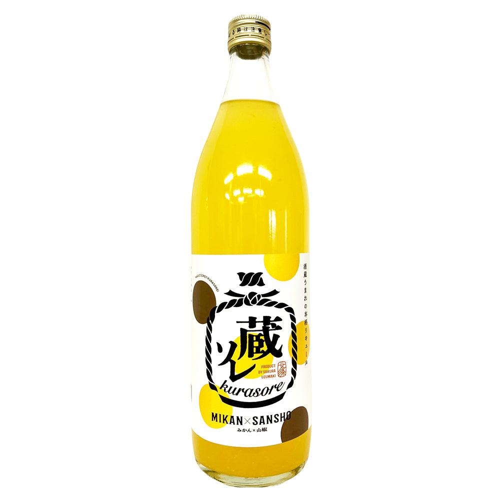 蔵ソレ みかん×山椒 リキュール 900ml×1本 | 桜うづまき酒造