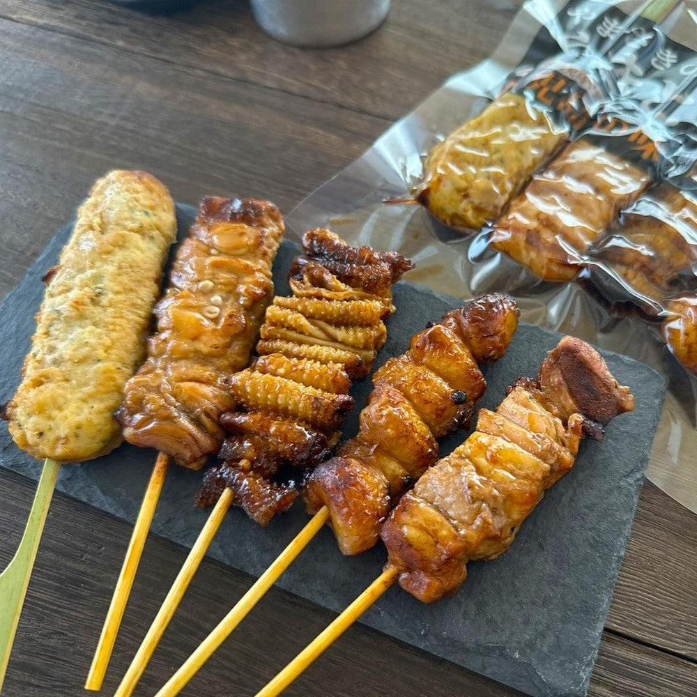 やきとり EASTBEE 炎の焼鳥 ねぎま 27g×10本 ( 素焼き / 焼き鳥