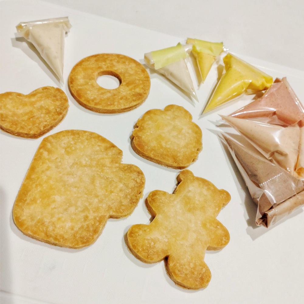送料無料】自宅で簡単！＊天然色素で作る＊アイシングクッキーキット