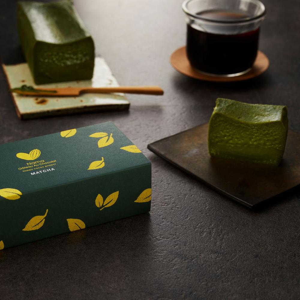 極上の口溶け】幸せの生ガトーショコラ抹茶 300g | Nama Gateau