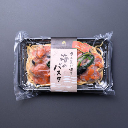 「カニ屋が作る 海のパスタ」海香る シビマグロ 山椒トマトソース