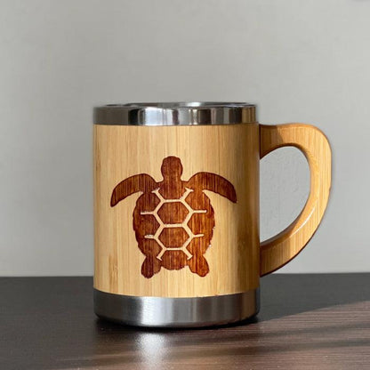 ホヌHonu デザインバンブーマグカップ