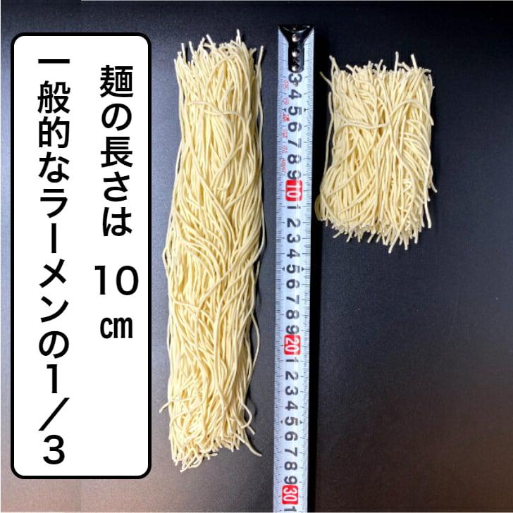 短いラーメン