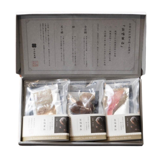 宇治和束園 お茶漬け 旨味重ね 3食セット