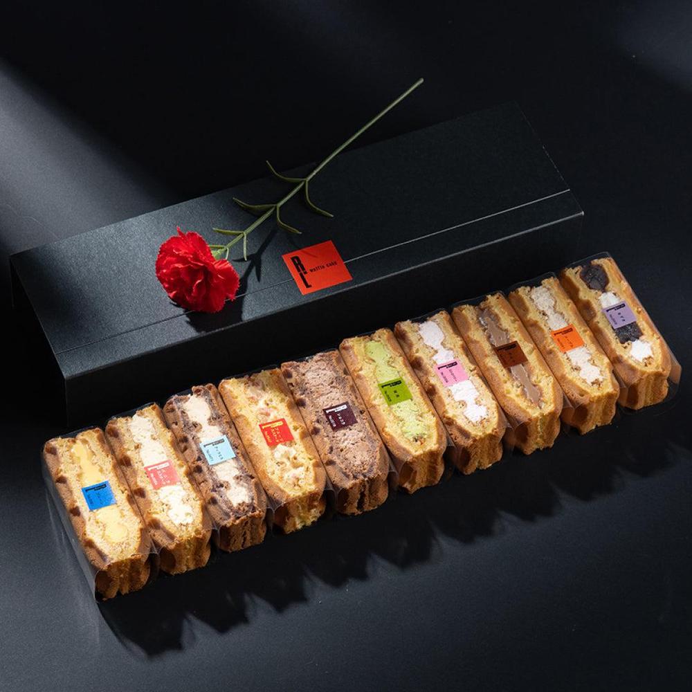 フラワー付 ワッフルケーキ10種セット | R.L waffle cake