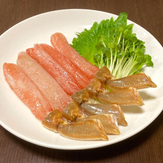 【送料無料】 本ズワイガニポーション (むき身) 〈生食用〉1パック | まるひな水産