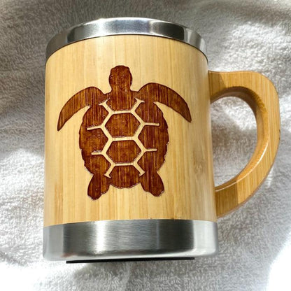ホヌHonu デザインバンブーマグカップ