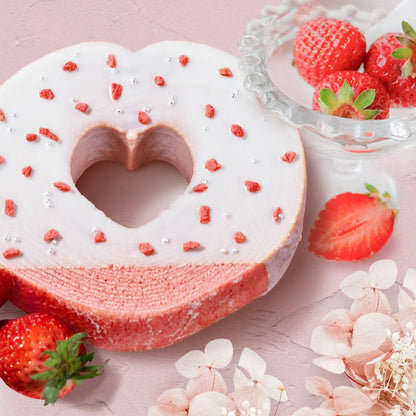 ハートの苺プレミアムバウムクーヘン