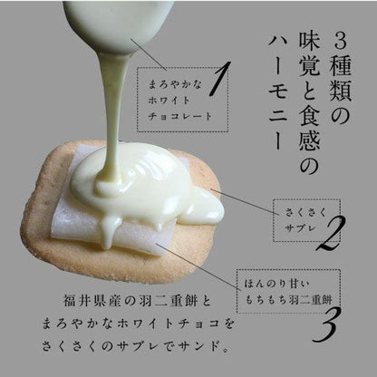 【送料無料】羽二重サブレ 10個入 | 創作和洋菓子花えちぜん