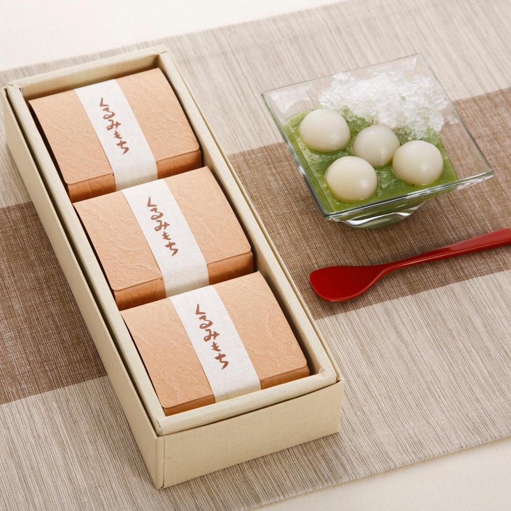 堺名物くるみもち缶（3つ入り） | 御菓子司 丸市菓子舗