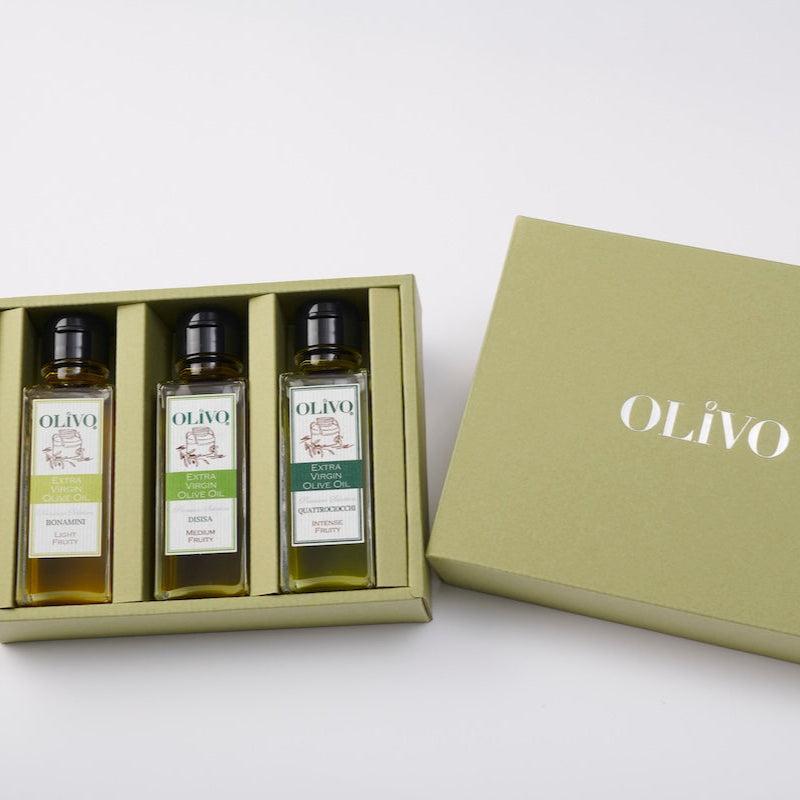 OLiVO イタリア産エクストラバージンオリーブオイル 3本セット A