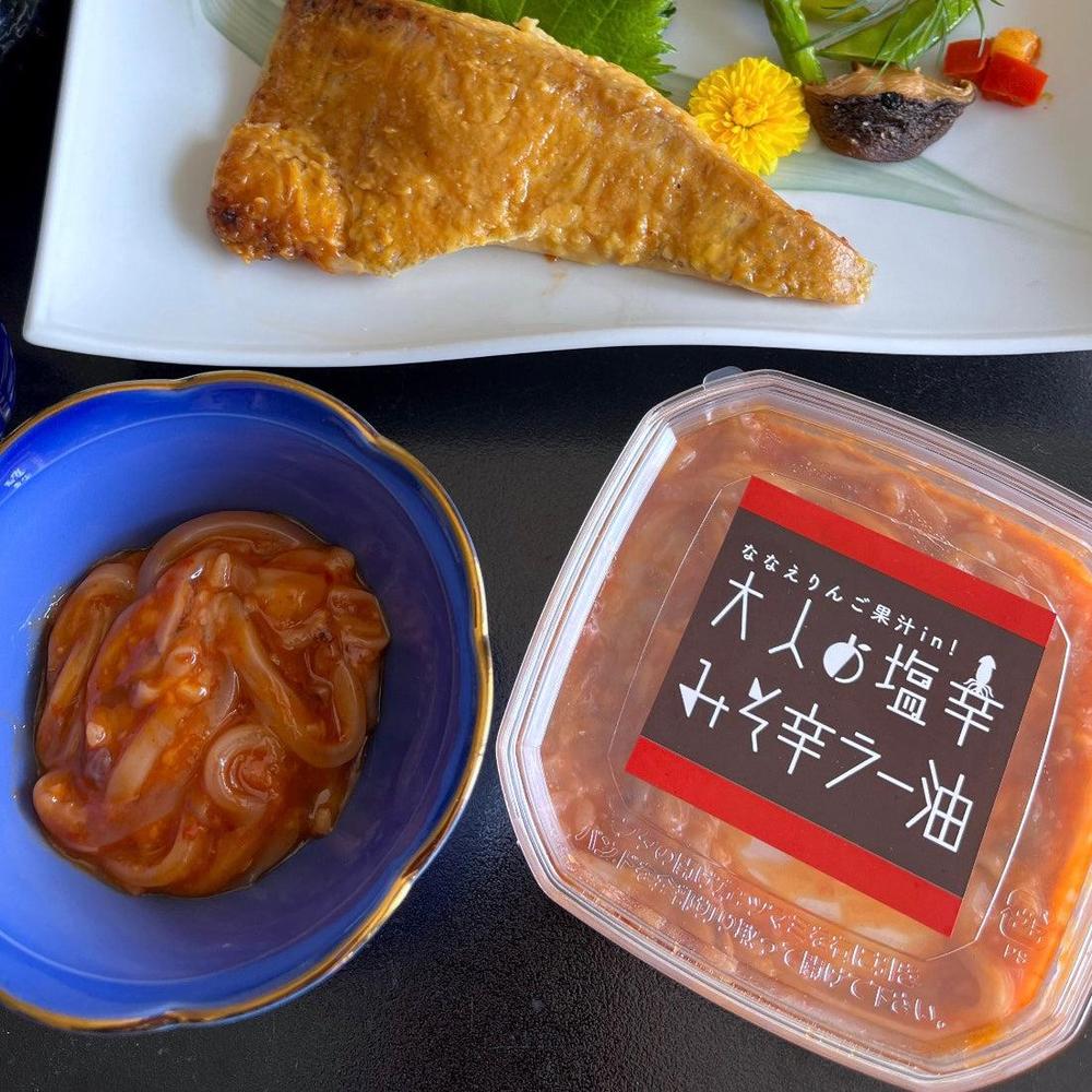 大人の塩辛 みそ辛ラー油