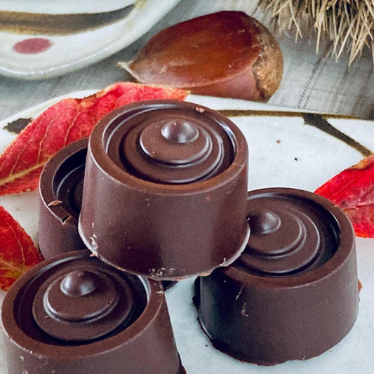 ホワイト＆ビターミニチョコ詰合わせ＜10個＞オーガニックチョコ使用