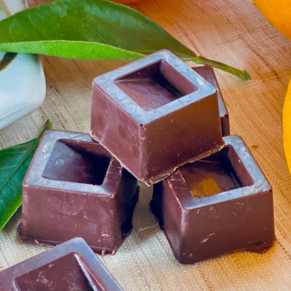 ホワイト＆ビターミニチョコ詰合わせ＜10個＞オーガニックチョコ使用