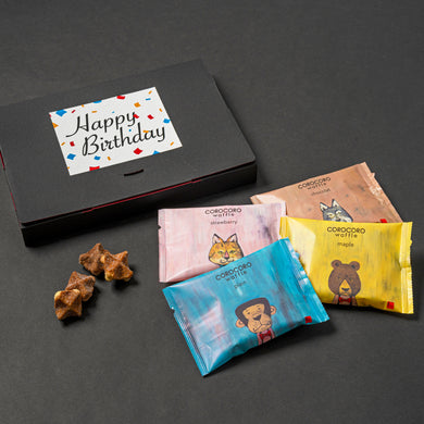 【誕生日シール付き】コロコロワッフル 4種セット【ポスト投函】 | R.L waffle cake