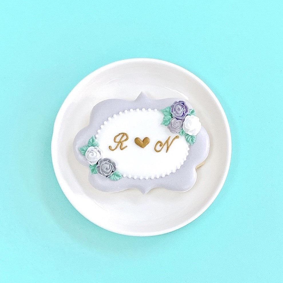 薔薇プレートクッキー