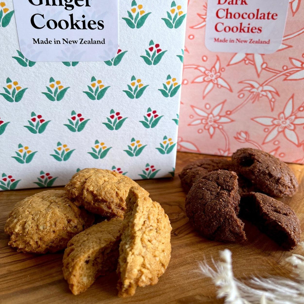 ダークチョコレートクッキー&ジンジャークッキー 2種セット