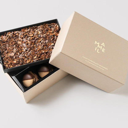 MAMEIL NAMA CHOCOLATE MACARON - Chocolate / Pistachio / Coffee / Blood orange / Creme brulee（6個入）