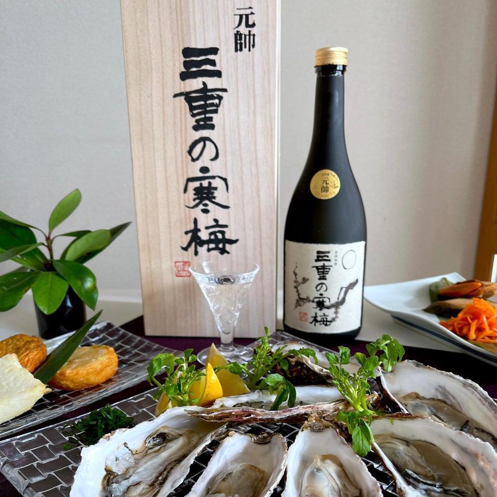 桐箱入】究極の大吟醸「三重の寒梅 元帥」(720ml/1.8L) | 丸彦酒造株式会社