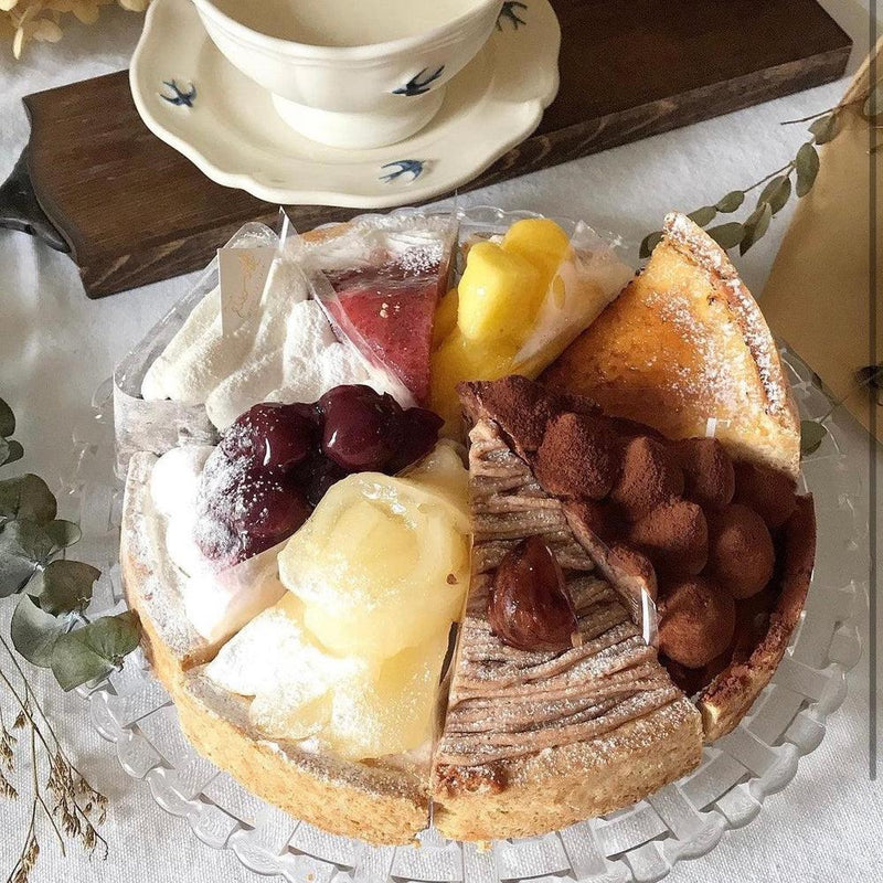 【送料無料】8種を楽しむ贅沢アソートスイーツ18cmホール(8名様用)