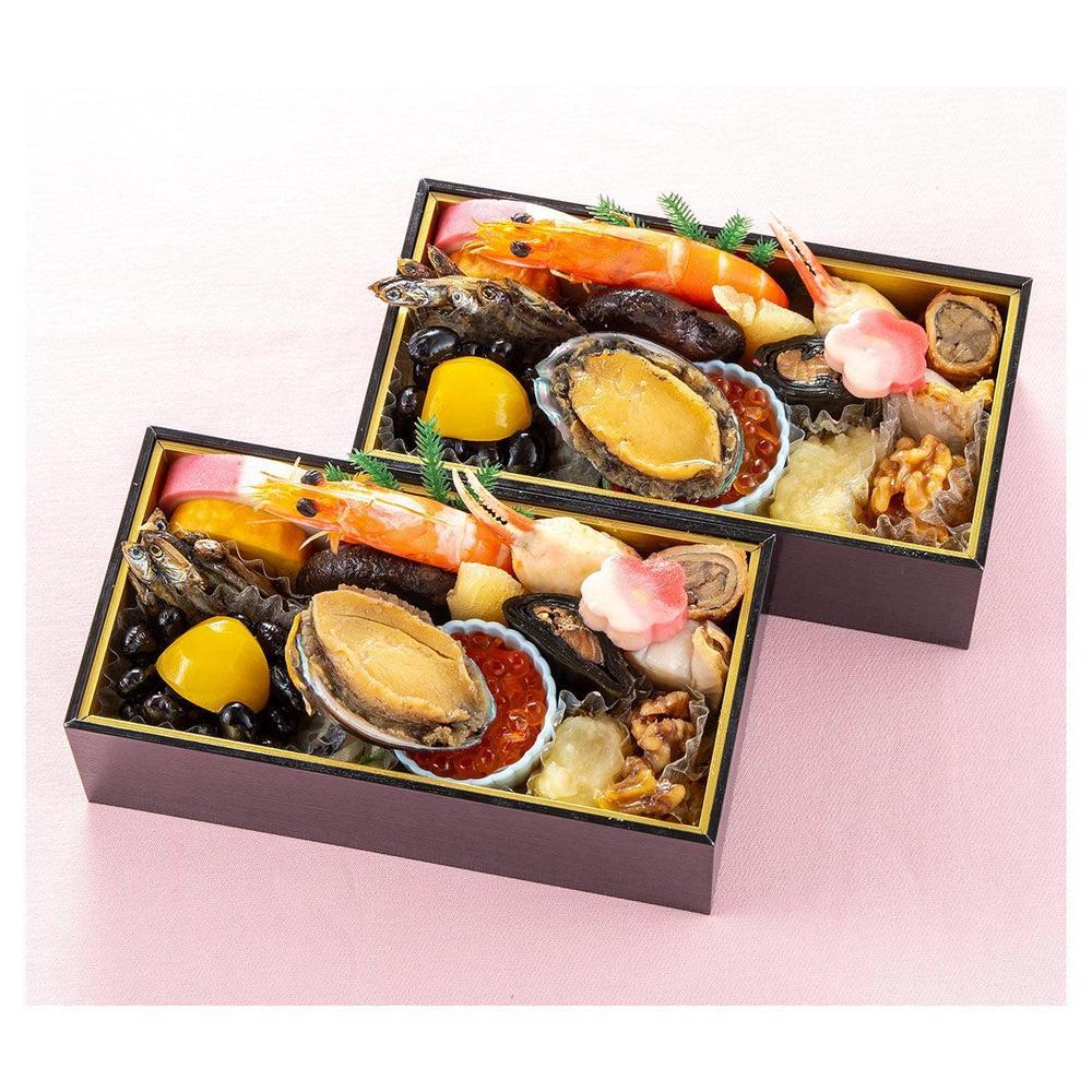 2026年 個食おせち 2客セット 2人前(18品)【糖質に配慮】 | 美食良菜