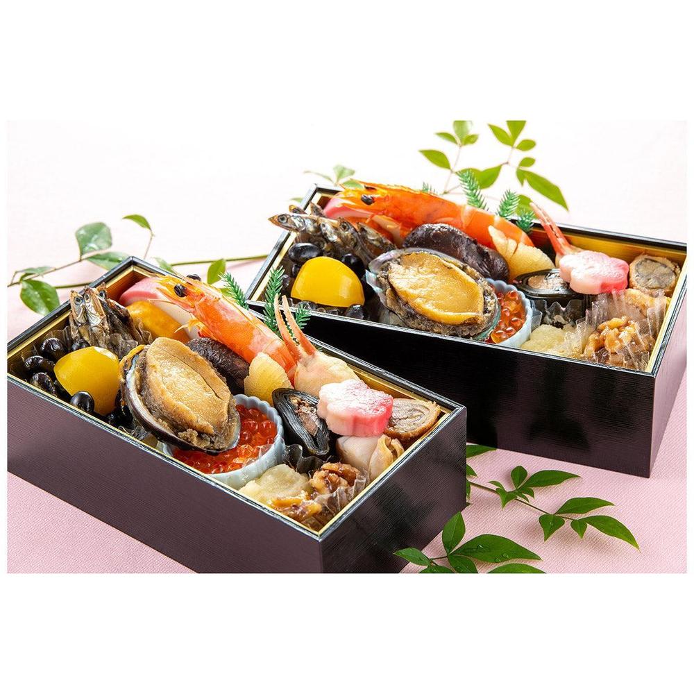 2026年 個食おせち 2客セット 2人前(18品)【糖質に配慮】 | 美食良菜