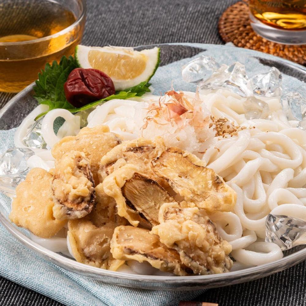 【送料無料】博多ごぼう天うどん3人前/6人前/12人前 | 松原正商店