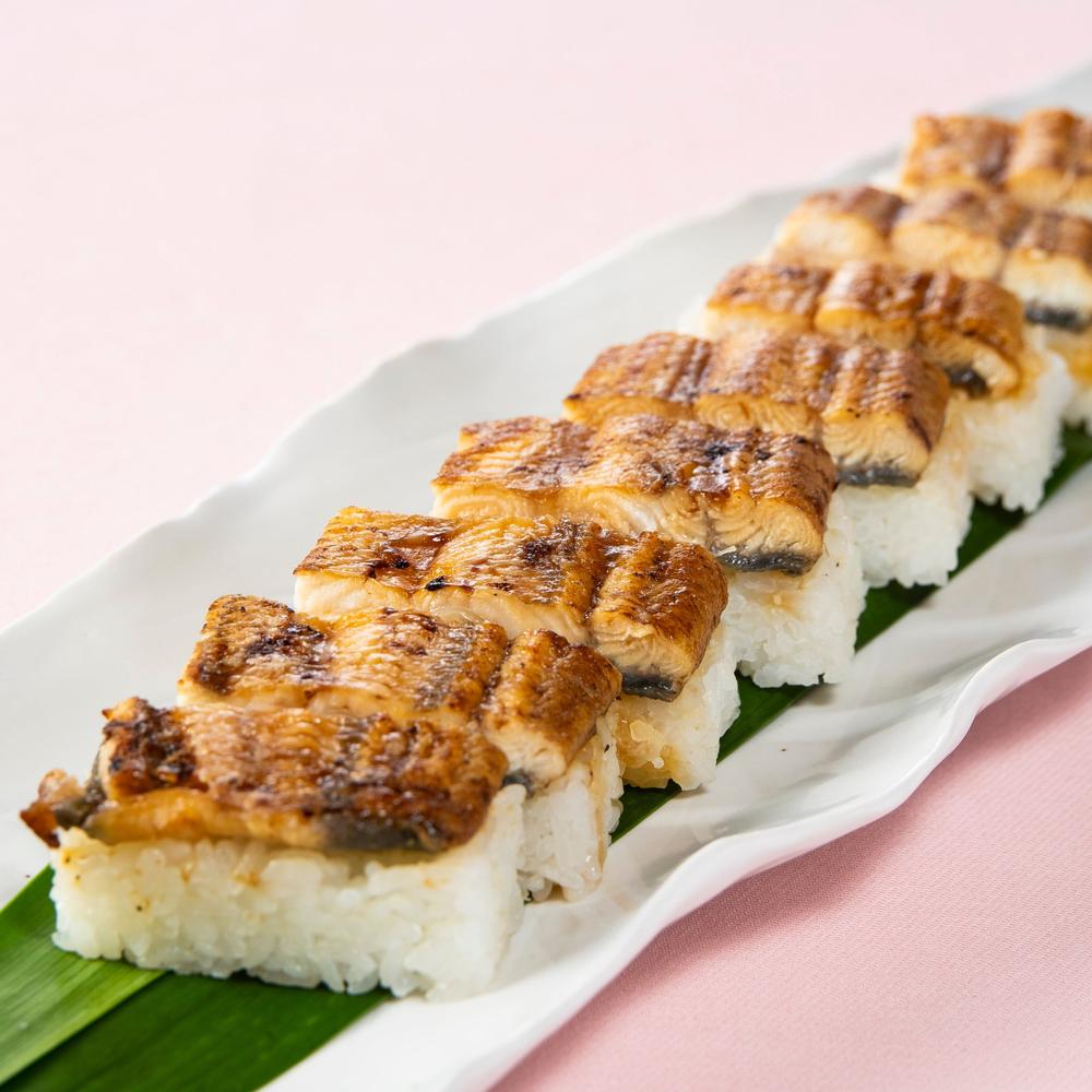 浜名湖産鰻押し寿司