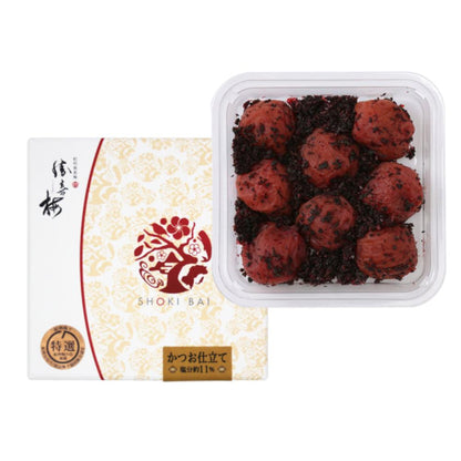 かつお仕立て 【心くばり】160g ごはんがおいしい味梅干！