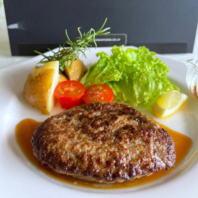 【送料無料】短角牛ハンバーグ6個セット | メタハンバーグ