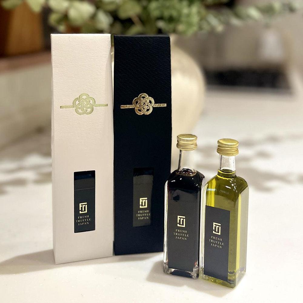 白トリュフ醤油と白トリュフオイルのセット【化粧箱入】 | FRESH