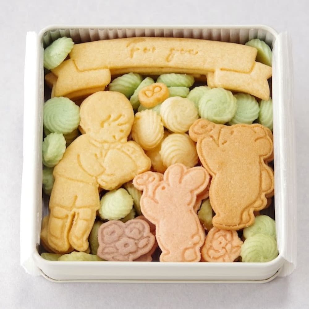 【送料込】クッキー缶/きみと季節のとなりに「花束」