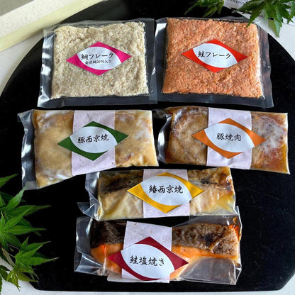 【送料無料】豚肉・魚の焼物詰め合わせセット 6種(6品/10品) | 魚と酒菜とき和