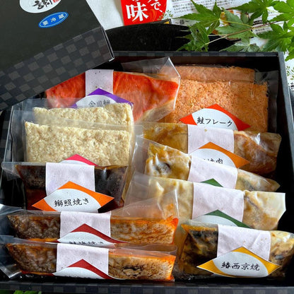 【送料無料】豚肉・魚の焼物詰め合わせセット 8種(12品/15品) | 魚と酒菜とき和